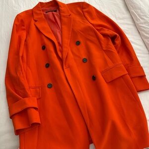 Ann Taylor Bright Orange Blazer